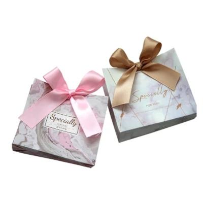China Valentine's Day Luxury Gift Pack Wedding Favor Boxes Packaging Magnetic Box With Ribbon for sale