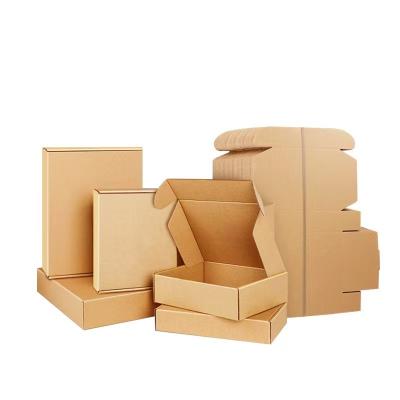 China OEM 16x10x6 Shipping Boxes Corrugated Paper Box Octangle Kraft Paper Pizza Box for sale