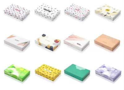Cina Gift Packaging Rectangle Corrugated Paper Box CMYK UV Printing in vendita