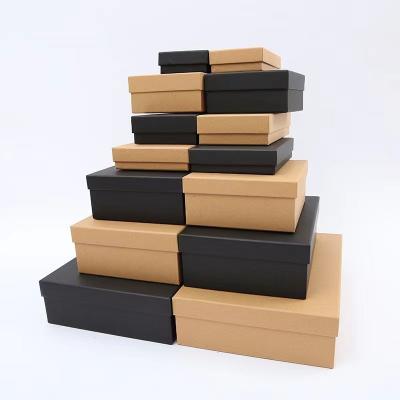 China OEM ODM Packaging Kraft Paper Box Ring Necklace Ornament Drawer Jewellery Box for sale