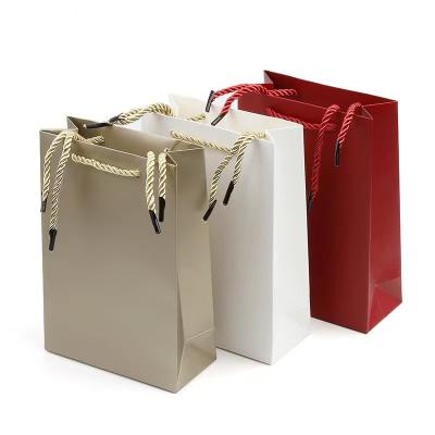 China 14.5*6.5*21.5cm Paper Jewellery Packaging Small Paper Bags For Jewelry for sale