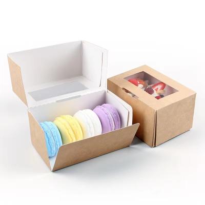 China Caja de papel de envase de comida de la magdalena en venta
