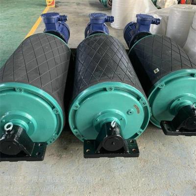 China Deep Groove Ball Bearing Motorized Conveyor Pulley 1600mm Drum Pulleys for sale