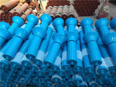 China Spray Paint Q235 Steel Self Aligning Roller For Belt Conveyor for sale