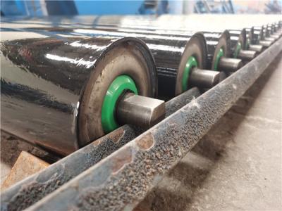 China Plastic Housing 12mm Heavy Duty Conveyor Rollers Q235 Carbon Steel for sale