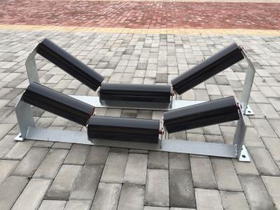 China Feeder Shock Absorbing Carrying Idler Belt Conveyor 133mm Diameter for sale