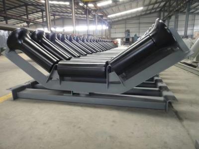 China Anti Alkaline Conveyor Belt Idlers Rubber Coated Conveyor Drive Rollers for sale