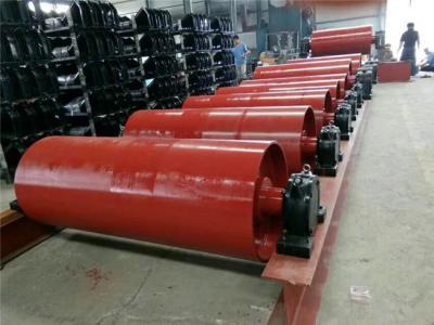 China Customized Anti Slippery 800mm Take Up Pulley In Belt Conveyor for sale