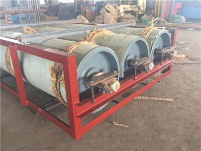 China Ceramic Lagging Conveyor Drum Pulley Waterproof Lagged Pulley for sale
