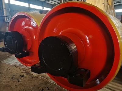 China Vibración baja de acero inoxidable de la polea del tambor del transportador del OEM 2000m m en venta