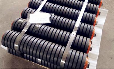 China Heavy Duty D38mm Conveyor Impact Roller For Belt Conveyor System for sale