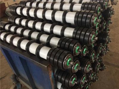 China Return Sleeve Comb Cleaning CE 250kg Idler Conveyor Roller for sale