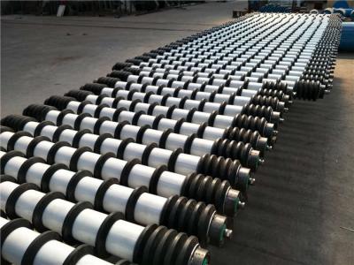 China FDA Rubber Belt Q235 Conveyor Return Roller For Mining Transport for sale
