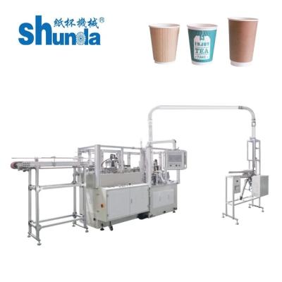 Chine 220V/380V Power Supply Ice Cream Paper Cup Making Machine for White or Customized Cups à vendre