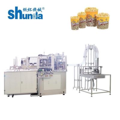 China Kundenspezifische Wegwerfpapierschalen-Produktions-Maschine, Papierschale 5oz/7oz/10oz, die Anlage macht zu verkaufen