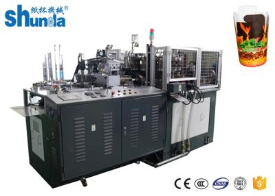 China Hochgeschwindigkeits- Papierbehälter-Maschine 26 Unze-Nahrung-Doner 80 Schalen pro Minute zu verkaufen
