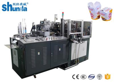China Food Packaging Kebab Paper Container Machine With Hot Air System for sale