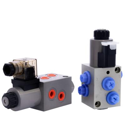 China On Off Solenoid Control Valve 6 way 2 position Hydraulic Electric Valve for sale