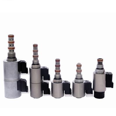 China 12V Cartridge Solenoid Valve 3 Way 2 Position Hydraulic Oil Control Valve for sale