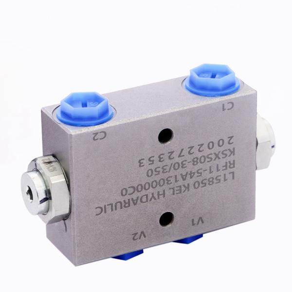 Quality Pilot Operated Hydraulic Double Check Valve Main 350bar Pressure for sale