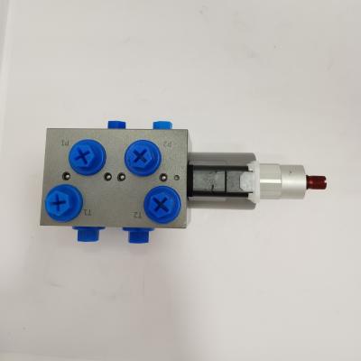 China 27V hydraulic solenoid control valve 8 way steel solenoid valves for sale