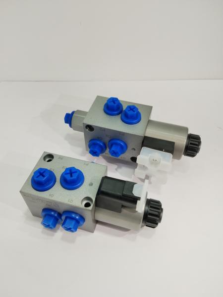 Quality 27V hydraulic solenoid control valve 8 way steel solenoid valves for sale