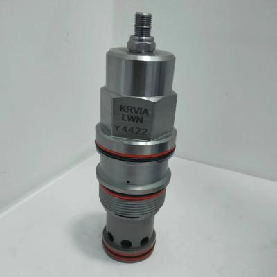 China T-19A válvula de alívio hidráulica de cavidade 480 Lpm válvula de controlo de sobrefluxo de pressão à venda