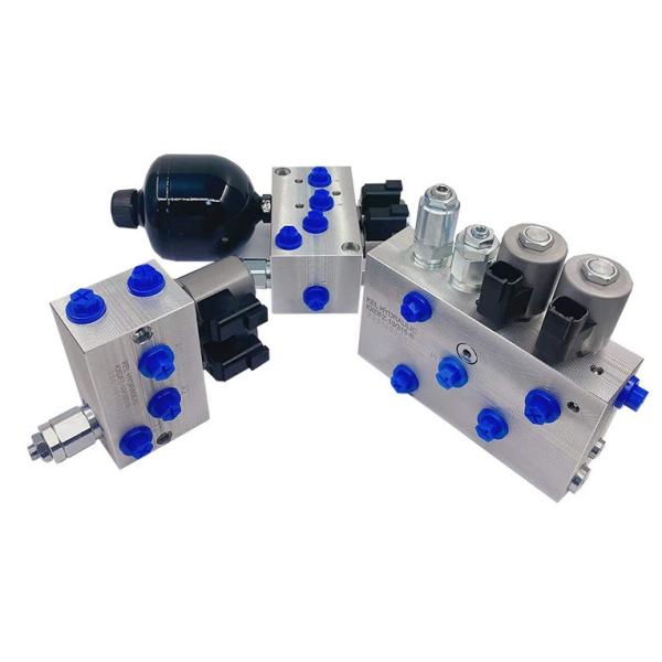 Quality Hydraulic Excavator Pilot Valve Kit Proportional Block Manifolds for sale