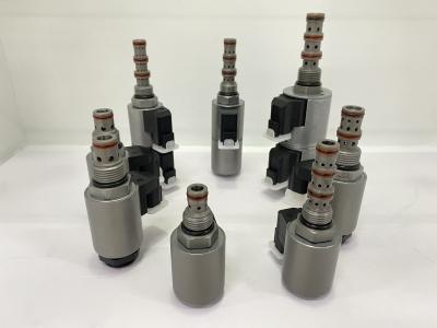 China Plug In Solenoid-Operated Cartridge Valve Hydraulic 3 Way 2 Position for sale