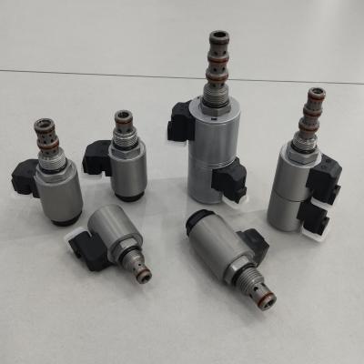 China Industrial 4 Port Solenoid Valve Cartridge Electromagnetic Hydraulic Valve for sale