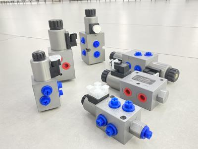 China Hydraulic Electric 6 Way 2 Position Solenoid Valve With ER / DG Connector for sale