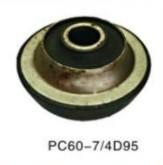 China PC60-7 Excavator Spare Parts 4D95 4D102 PC200-5 Engine Cushion for sale