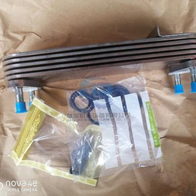 China VH1571OE0031 Oil Cooler Assy Excavator J05e engine Parts For sk200-8 Sk210lc-8 SK250-8 SK260lc-8 for sale