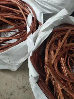 China Grade A Bare Bright Copper Scrap , 99.99% Copper Cable Wire Scrap for sale