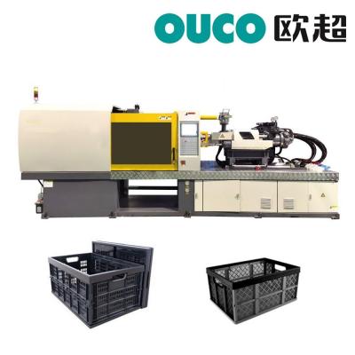 China 380 Ton Servo Motor Injection Molding Machine For Foldable Plastic Crate for sale