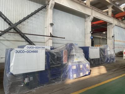 China OUCO 98T Hoogwaardige Hydraulische Servo Plastic Tandborstel Cup Injection Molding Machine Te koop
