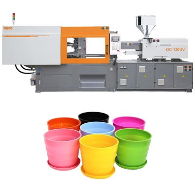China 130t Lsr Injection Molding Machine Protection Templates Hydraulic Servo Balcony Wear Resistant Plastic Flower Pots for sale