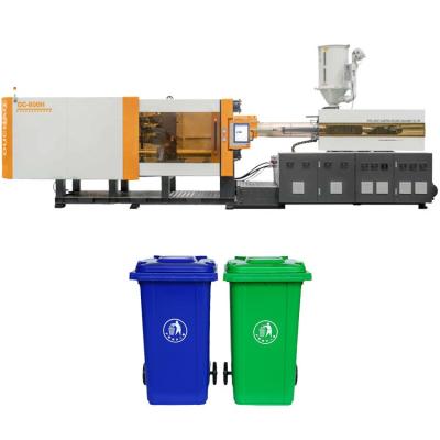 China OUCO 800T Servo Injection Molding Machine For Manufacturing Trash Cans for sale