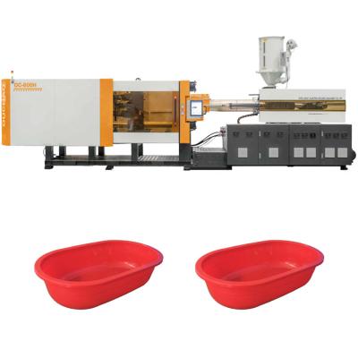 China OUCO 800T Hydraulic Servo Strong Load Bearing Capacity Plastic Aquaculture Basin Injection Molding Machine for sale