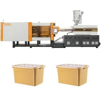 China OUCO 650T Hydraulic Servo Waterproof And Dust Proof Large-Capacity Plastic Storage Box Injection Molding Machine for sale