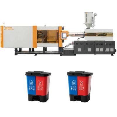 Китай OUCO 800T High Precision High Output Injection Molding Machine For Outdoor Garbage Bins продается