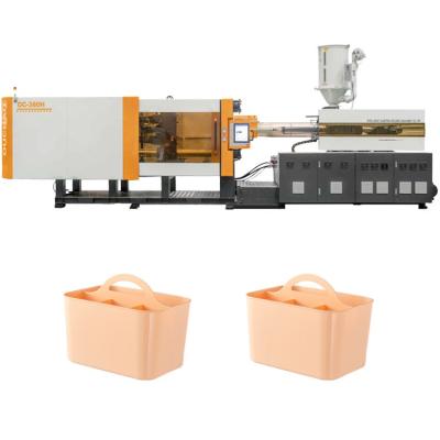 中国 380T High Precision Production Storage Box Injection Moulding Machine 販売のため
