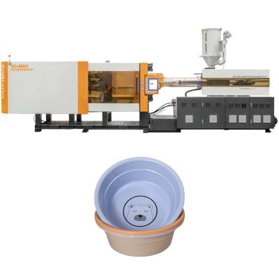 中国 耐久性 の プラスチック 鍋 を 生み出す 高効率 の 480T 型 注射 鋳造 機械 販売のため