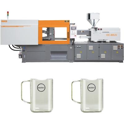 China 90UV High Efficiency Hydraulic System Plastic Cup Injection Moulding Machine à venda