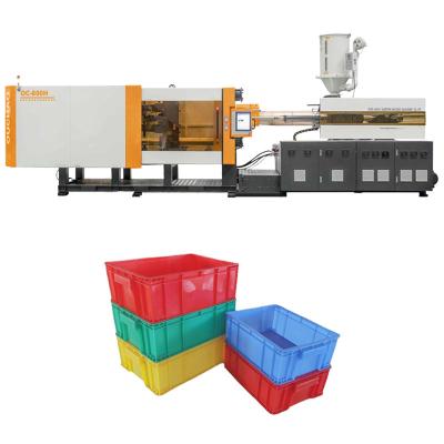 China Efficient 800T High-Output Injection Molding Machine For Turnover Box Production for sale