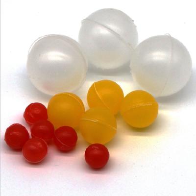 China Wear Resistance 15mm 17mm 19mm 20mm Hollow Ball PP Plastic Float Ball 25mm for sale
