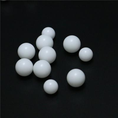 China Ratio Precision 8mm Solid White Plastic Balls For Hookah Valve for sale