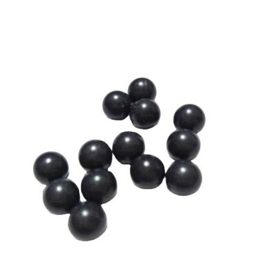 China Custom POM Solid 7mm 8mm 9mm 6.5mm 12.7mm 15mm Black Plastic Ball Bearing for sale