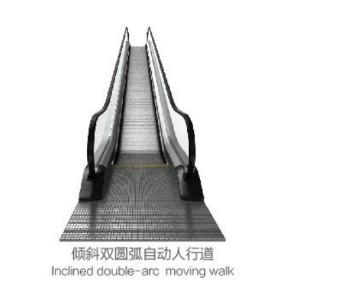 China DEPARTMENT STORE GYG ELEVATOR / INCLINED DOUTBLE ARC MOVING WALKWAY ESCALATOR for sale