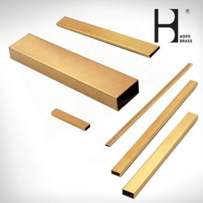 China OEM Seamless Round Hpb58-2 Hollow Brass Tube With Surface Polishing for sale